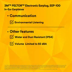 3M™ PELTOR™ Electronic Earplug