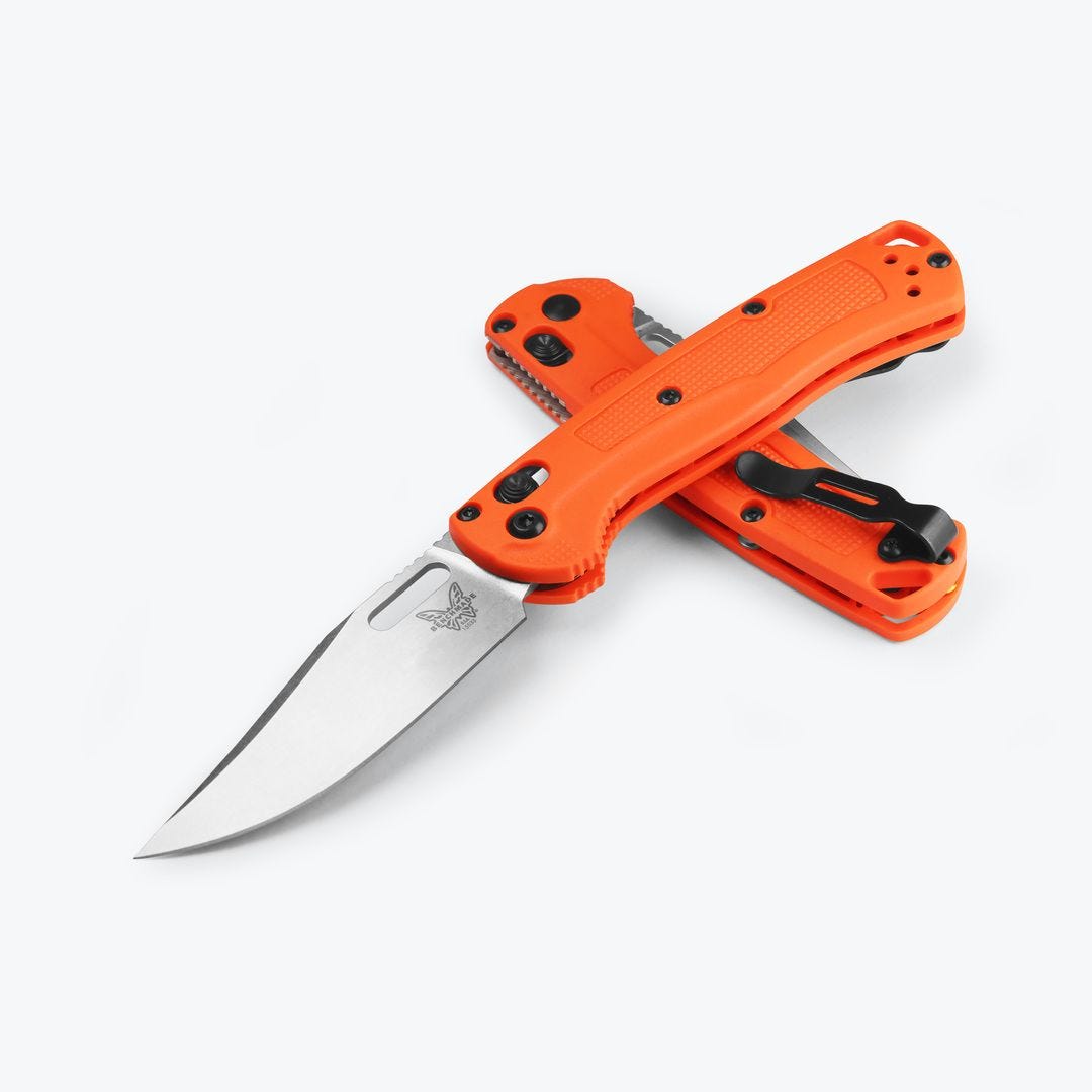 Benchmade Mini Taggedout | Orange Grivory®