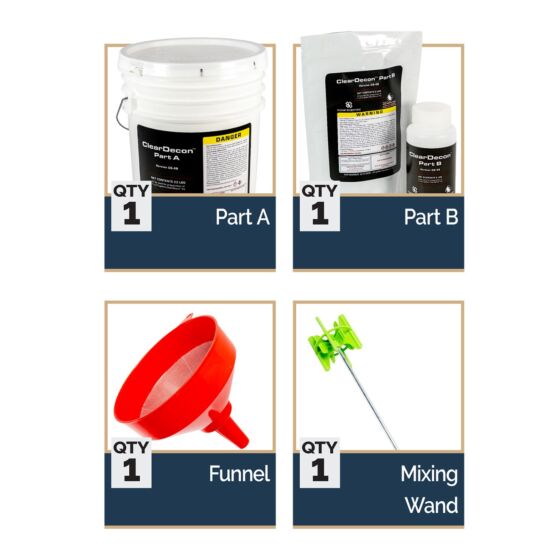 NAR ClearDecon Kit - 2.5 Gallon