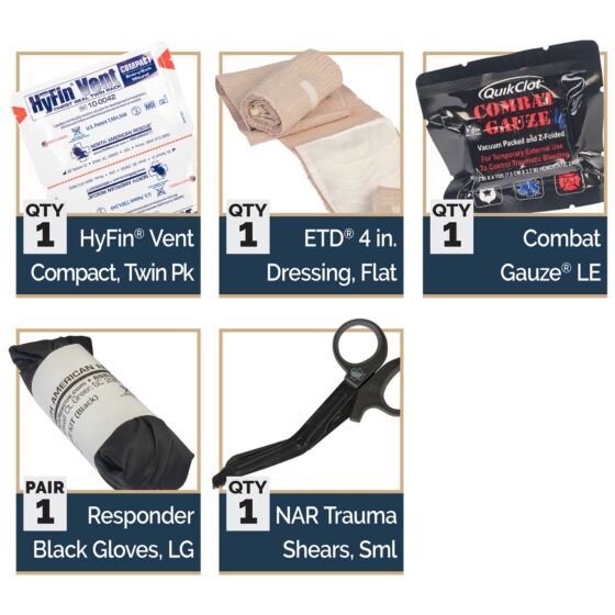 Mini Trauma Aid Kit (Mini-TAK)