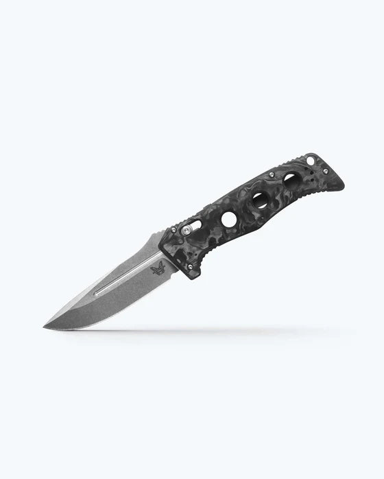 Benchmade 275-06 Auto Adamas® | Marbled Carbon Fiber | Drop-point