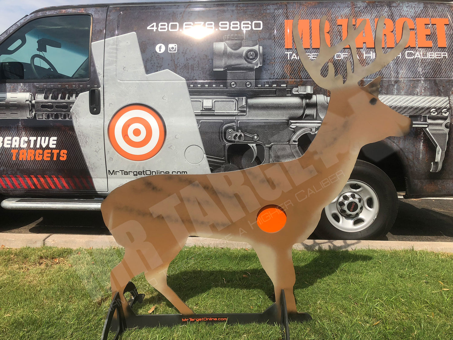 Whitetail Deer – Reactive Steel Animal Hunting Target