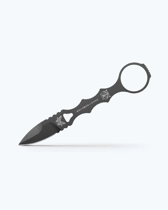 BENCHMADE 177GY Mini SOCP® Dagger | Tungsten Gray | Spear-Point