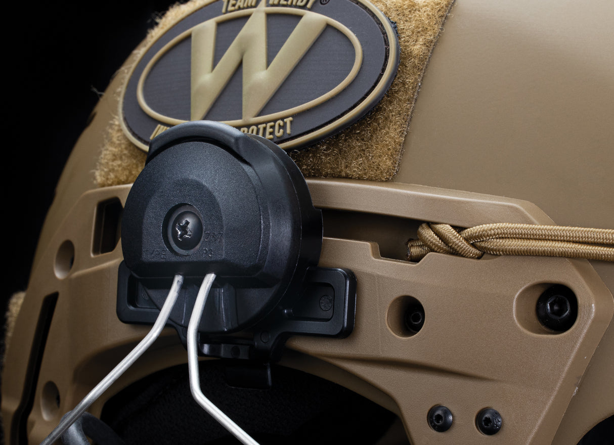 TEAM WENDY EXFIL Peltor Quick Release Headset Adapter Kit w/ Peltor Boom Mic Adapter