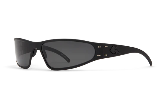 Gatorz Wraptor Black Smoked Sunglasses