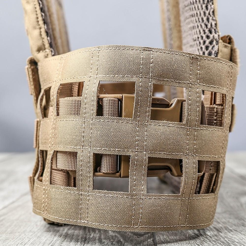 MODULAR LIGHT Plate Carrier BLACK (Carrier Only - Accessories Sold Separately)