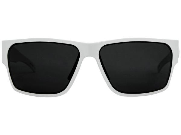 GATORZ DELTA - WHITE CERAKOTE W/ FLAG LOGO - SMOKED LENS