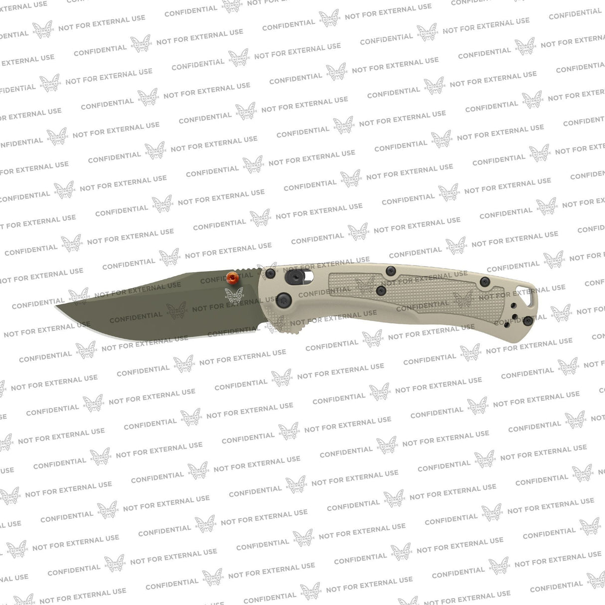 Benchmade Taggedout® | Deep Olive |Clip-Point