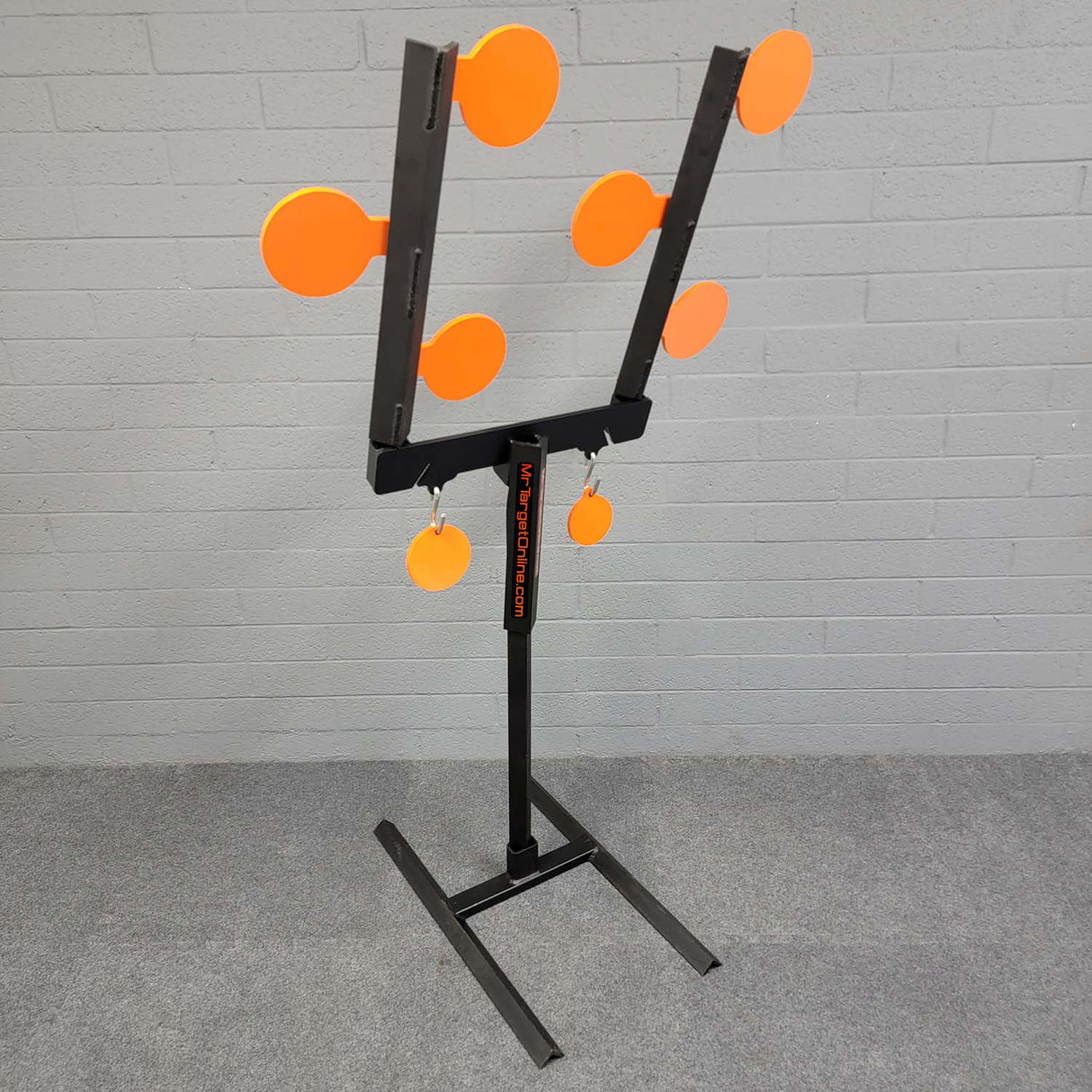Koozer Lollipop – Armored Steel Reactive Shooting Target – Dueling Tree Target