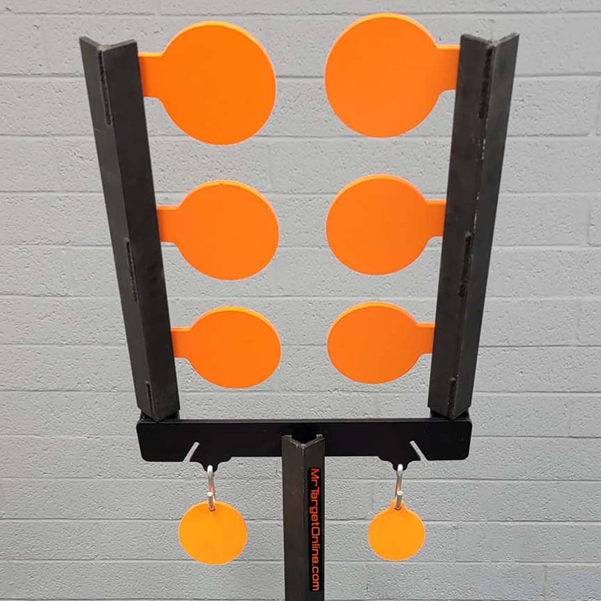 Koozer Lollipop – Armored Steel Reactive Shooting Target – Dueling Tree Target