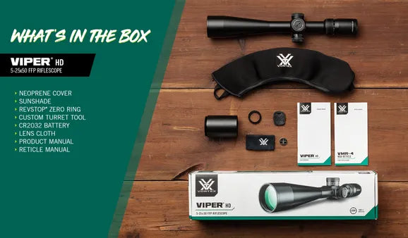 Viper® HD 5-25x50 FFP