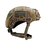 TEAM WENDY EXFIL BALLISTIC: COYOTE BROWN - SIZE 1 M/L w/ New Upgraded RAIL 3.0 - LED (Left Eye Dominant) RETENTION