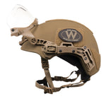 TEAM WENDY EXFIL BALLISTIC VISOR: COYOTE BROWN - SIZE 1 M/L - RAIL 3.0 COMPATIBLE ONLY