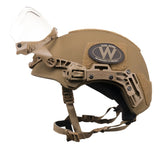 TEAM WENDY EXFIL BALLISTIC VISOR: COYOTE BROWN - SIZE 1 M/L - RAIL 3.0 COMPATIBLE ONLY