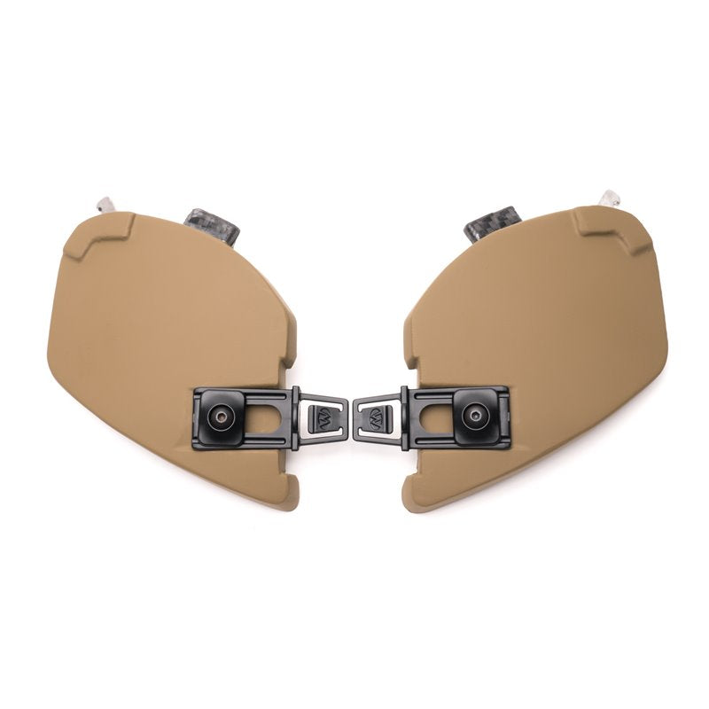 TEAM WENDY EXFIL BALLISTIC EAR COVERS: BLACK