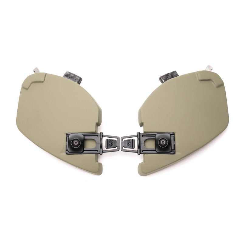 TEAM WENDY EXFIL BALLISTIC EAR COVERS: BLACK