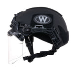 TEAM WENDY EXFIL FACE SHIELD: COYOTE BROWN - SIZE 2 XL - RAIL 3.0 COMPATIBLE ONLY