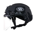 TEAM WENDY EXFIL FACE SHIELD: RANGER GREEN - SIZE 1 M/L - RAIL 3.0 COMPATIBLE ONLY