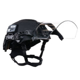 TEAM WENDY EXFIL FACE SHIELD: BLACK - SIZE 1 M/L - RAIL 3.0 COMPATIBLE ONLY