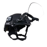 TEAM WENDY EXFIL FACE SHIELD: BLACK - SIZE 1 M/L - RAIL 3.0 COMPATIBLE ONLY