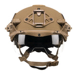 TEAM WENDY EXFIL BALLISTIC VISOR: COYOTE BROWN - SIZE 2 XL - RAIL 3.0 COMPATIBLE ONLY