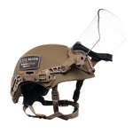 TEAM WENDY EXFIL FACE SHIELD: COYOTE BROWN - SIZE 2 XL - RAIL 3.0 COMPATIBLE ONLY