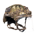 TEAM WENDY EXFIL FACE SHIELD: RANGER GREEN - SIZE 2 XL - RAIL 3.0 COMPATIBLE ONLY