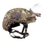 TEAM WENDY EXFIL BALLISTIC VISOR: COYOTE BROWN - SIZE 2 XL - RAIL 3.0 COMPATIBLE ONLY