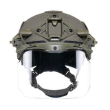 TEAM WENDY EXFIL FACE SHIELD: BLACK - SIZE 1 M/L - RAIL 3.0 COMPATIBLE ONLY