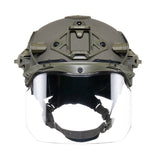 TEAM WENDY EXFIL FACE SHIELD: COYOTE BROWN - SIZE 1 M/L - RAIL 3.0 COMPATIBLE ONLY