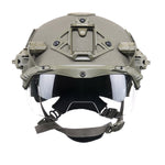 TEAM WENDY EXFIL BALLISTIC VISOR: COYOTE BROWN - SIZE 2 XL - RAIL 3.0 COMPATIBLE ONLY