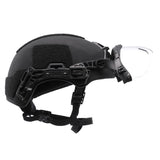 TEAM WENDY EXFIL BALLISTIC VISOR: Black - SIZE 1 M/L - RAIL 3.0 COMPATIBLE ONLY