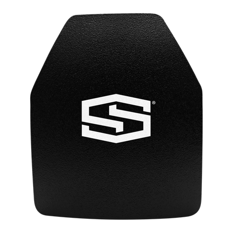 ShotStop Ballistic Armor: NEW Duritium GT2 Shooter CUT Single-Curve 9.5" x 12.5" x .6"