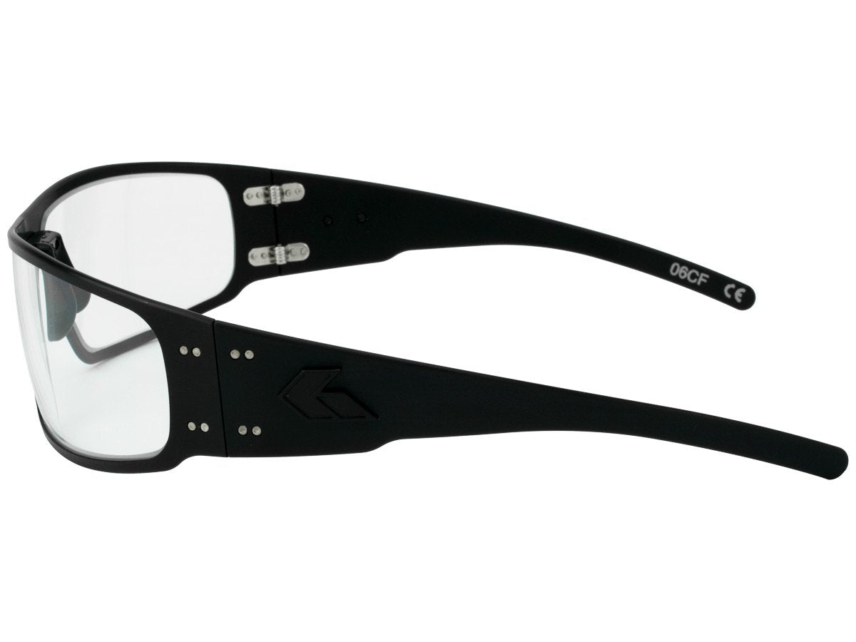 GATORZ マグナム　inferno調光 GATORZ MAGNUM - BLACK with BLACK LOGO - CLEAR w/ INFERNO