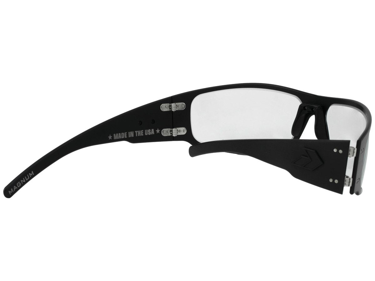 GATORZ MAGNUM - BLACK with BLACK LOGO - CLEAR w/ INFERNO