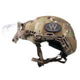 TEAM WENDY EXFIL BALLISTIC VISOR: COYOTE BROWN - SIZE 2 XL - RAIL 3.0 COMPATIBLE ONLY