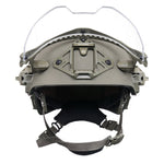 TEAM WENDY EXFIL BALLISTIC VISOR: COYOTE BROWN - SIZE 2 XL - RAIL 3.0 COMPATIBLE ONLY