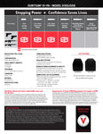 ShotStop Ballistic Armor: Duritium III+PA Level III+ SHOOTER CUT Multi-Curve 8" x 10" x .6"