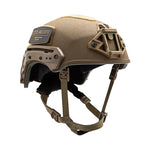 TEAM WENDY EXFIL BALLISTIC: COYOTE BROWN - SIZE 2 XL w/ New Upgraded RAIL 3.0 - LED (Left Eye Dominant) RETENTION