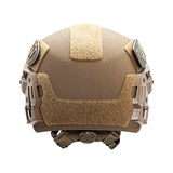 TEAM WENDY EXFIL BALLISTIC: COYOTE BROWN - SIZE 2 XL w/ New Upgraded RAIL 3.0 - LED (Left Eye Dominant) RETENTION