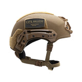 TEAM WENDY EXFIL BALLISTIC: COYOTE BROWN - SIZE 2 XL w/ New Upgraded RAIL 3.0 - LED (Left Eye Dominant) RETENTION
