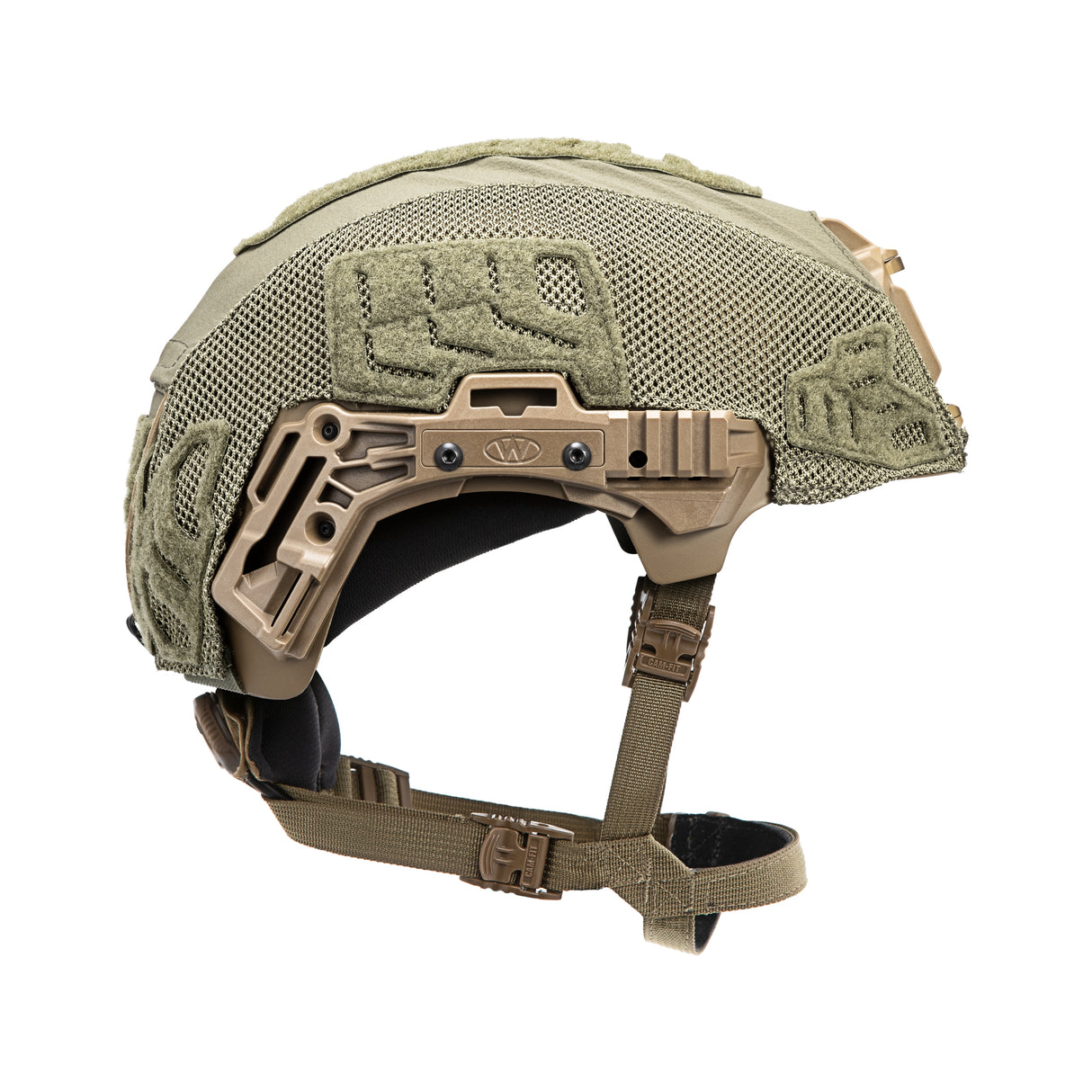 TEAM WENDY EXFIL CARBON Rail 3.0 Helmet Cover - SIZE 2 XL - COYOTE BROWN
