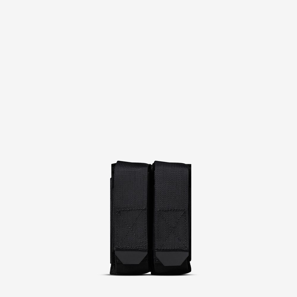 Carrier: Double Multi-Caliber Pistol Magazine Pouch - Color: Multicam