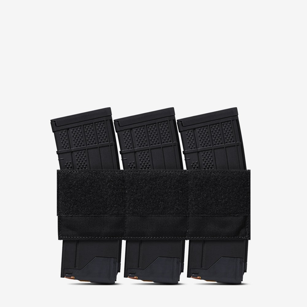 Carrier: Triple Kangaroo Rifle Magazine Pouch - Color: Multi-Cam