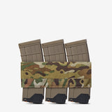 Carrier: Triple Kangaroo Rifle Magazine Pouch - Color: Coyote