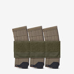 Carrier: Triple Kangaroo Rifle Magazine Pouch - Color: Coyote