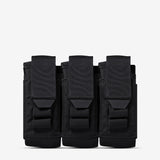Carrier: Triple Multi-Caliber Rifle Magazine Pouch - Color: Black