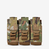 Carrier: Triple Multi-Caliber Rifle Magazine Pouch - Color: Black