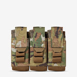 Carrier: Triple Multi-Caliber Rifle Magazine Pouch - Color: Coyote