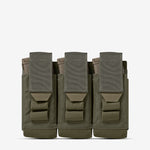 Carrier: Triple Multi-Caliber Rifle Magazine Pouch - Color: Coyote